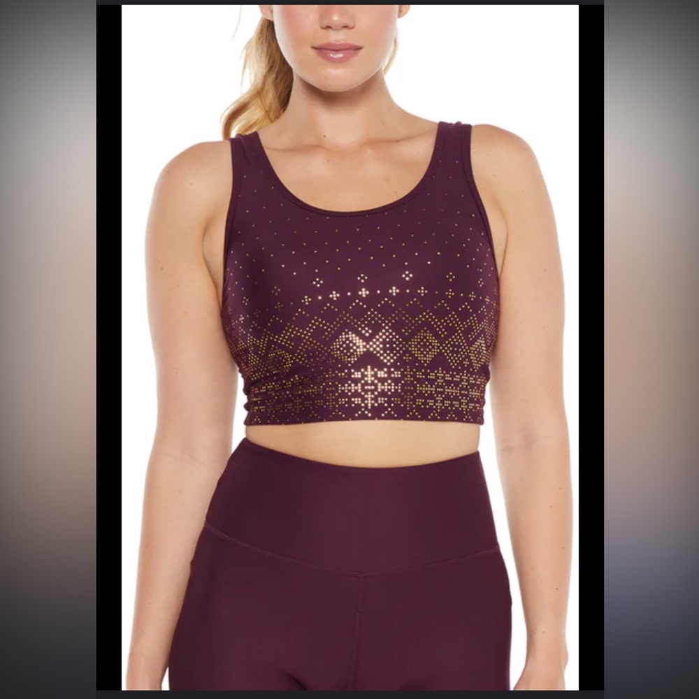 NWT Marika Marley Long Bra Size M